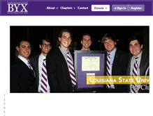 Tablet Screenshot of lsu.betaupsilonchi.org